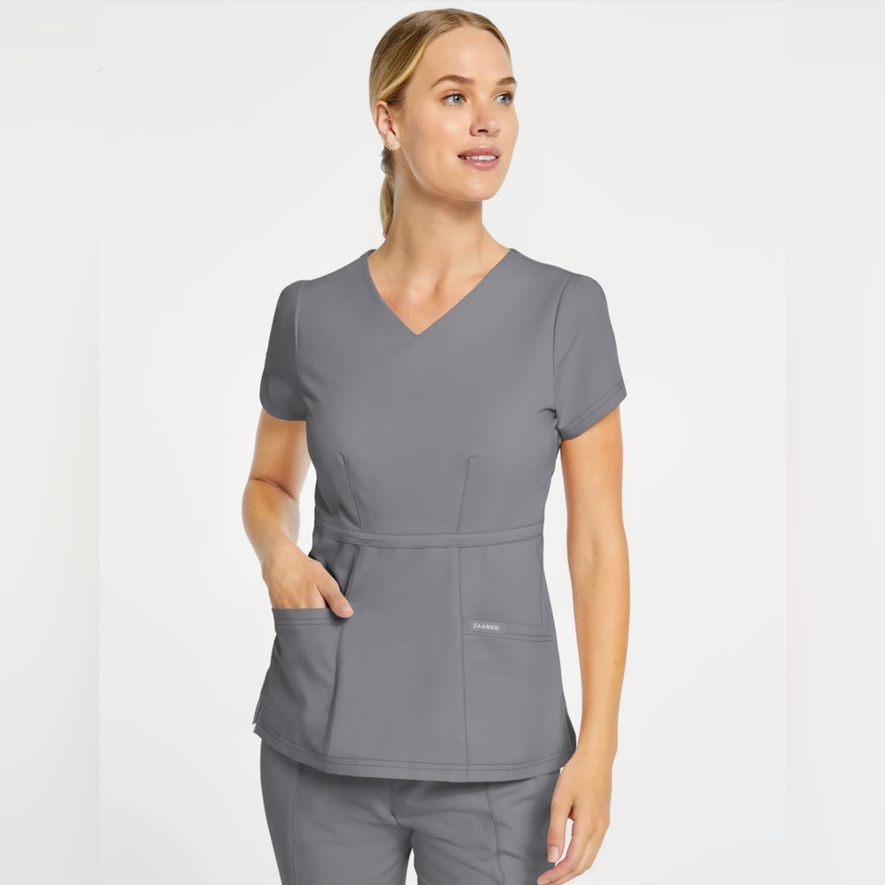 JAANUU WOMEN'S SIGNATURE PEPLUM TOP